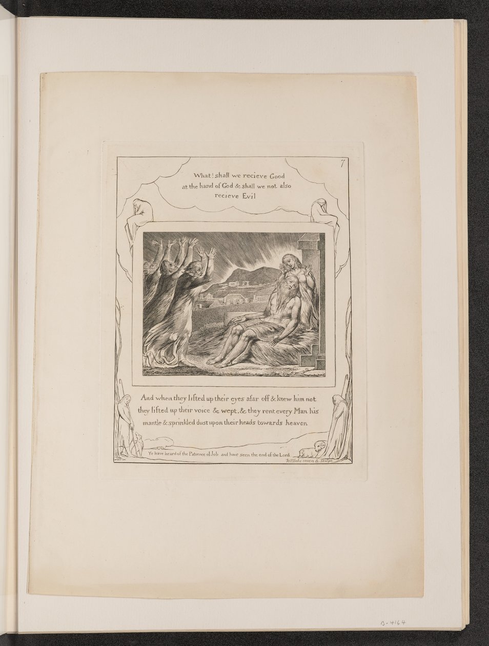 Les consolateurs de Job, 1825 - William Blake