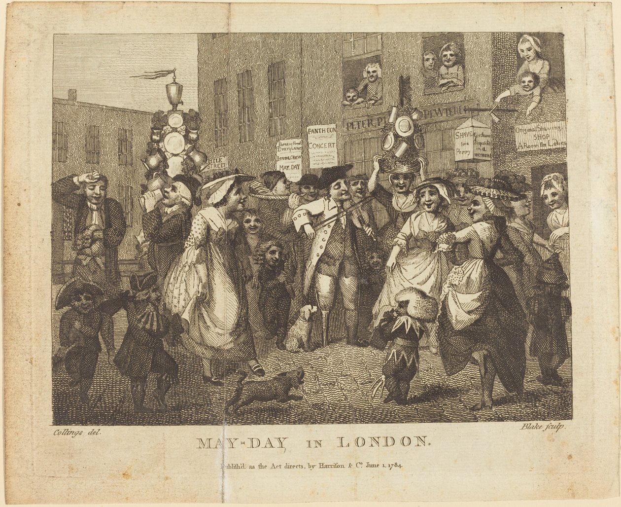 Le jour de mai à Londres - William Blake