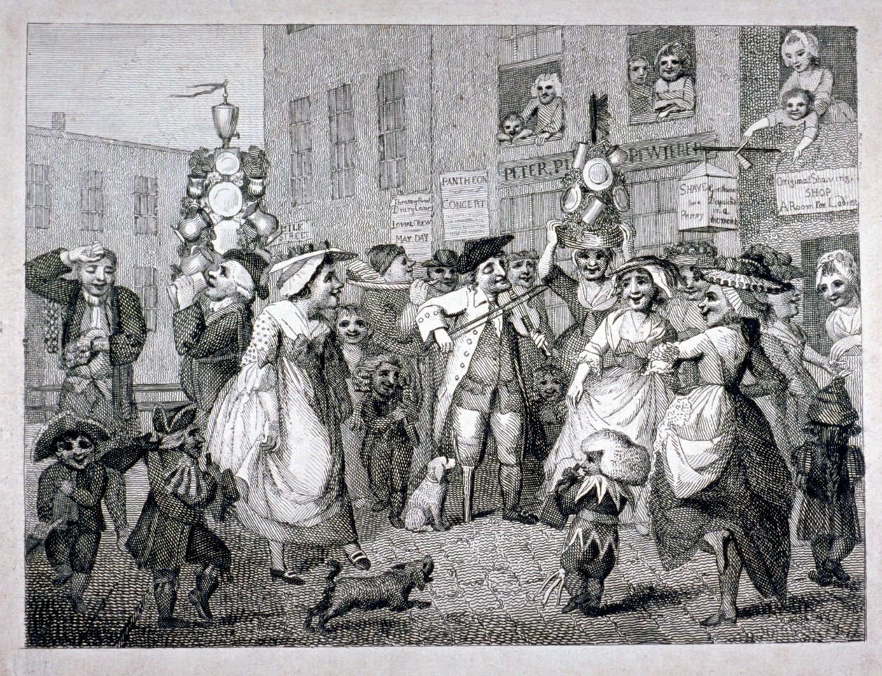 Fête du Travail à Londres - William Blake