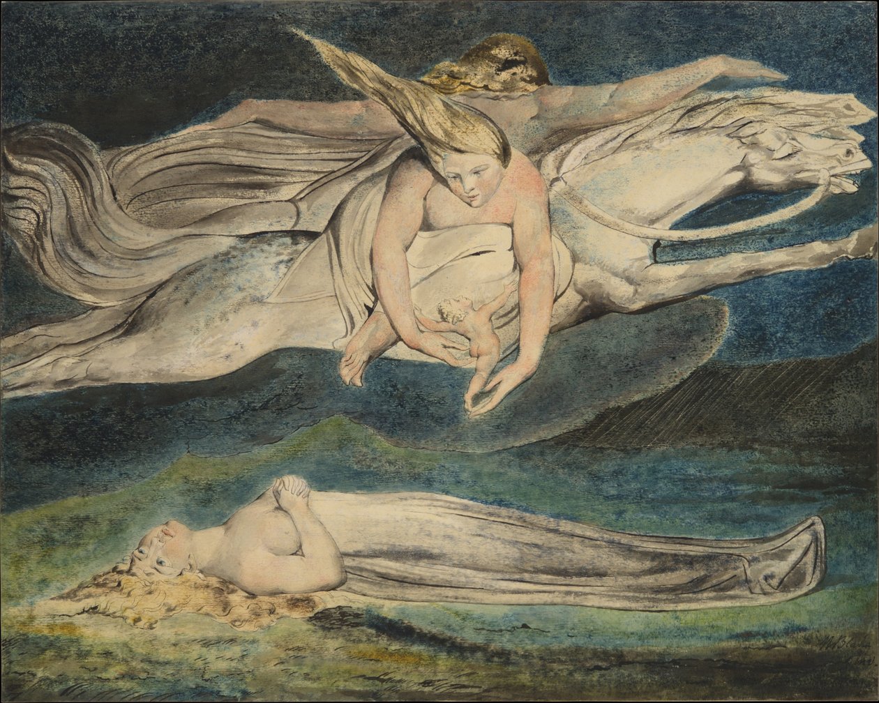 Pitié, vers 1795 - William Blake