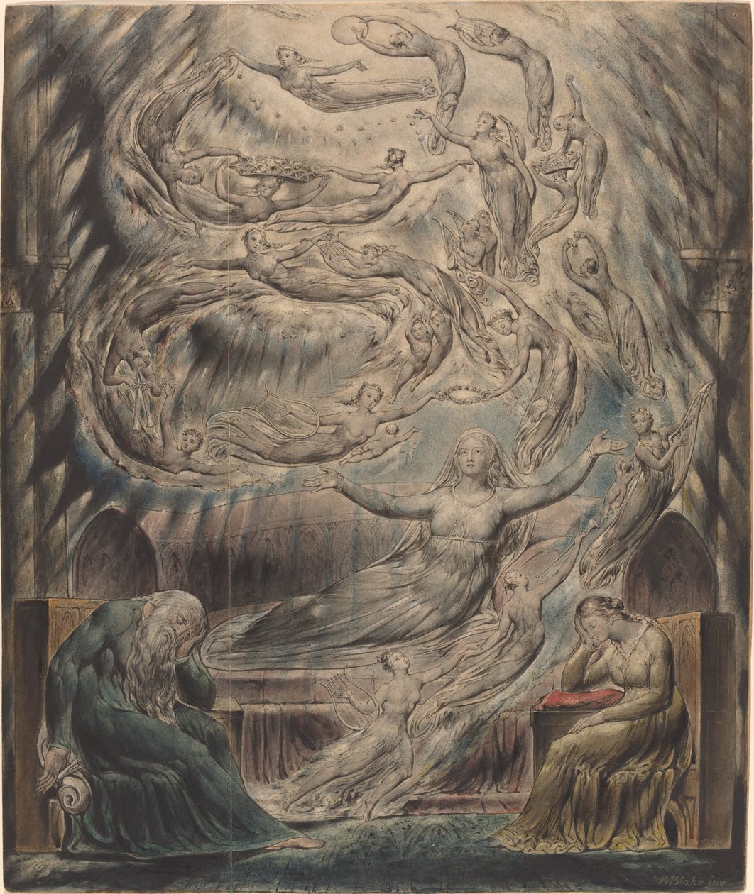 Le rêve de la reine Katherine - William Blake