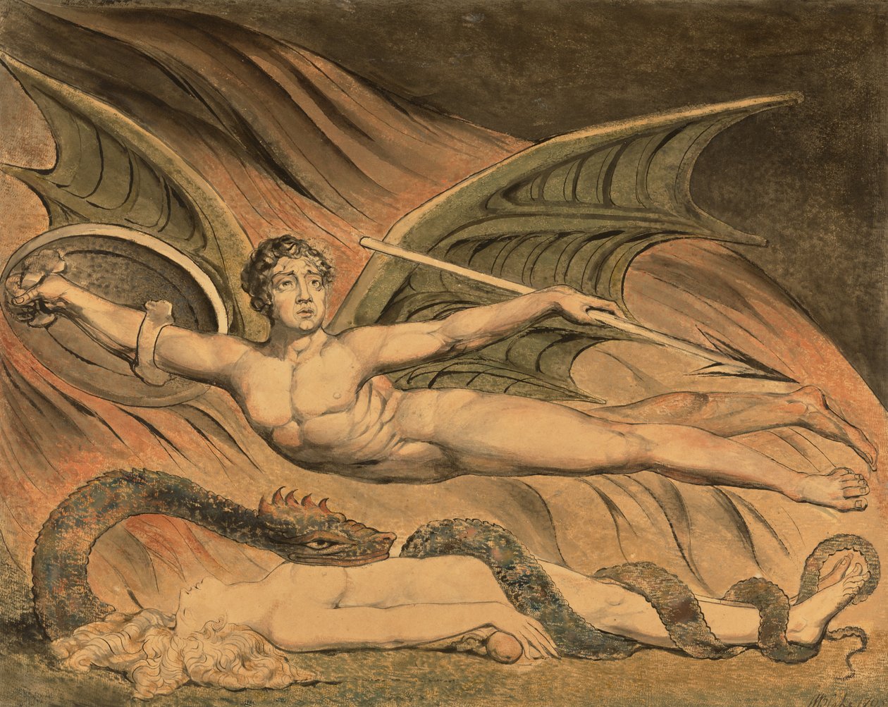 Satan se réjouissant au sujet d
