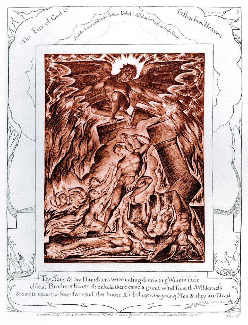 Le Livre de Job, illustrations de William Blake - William Blake