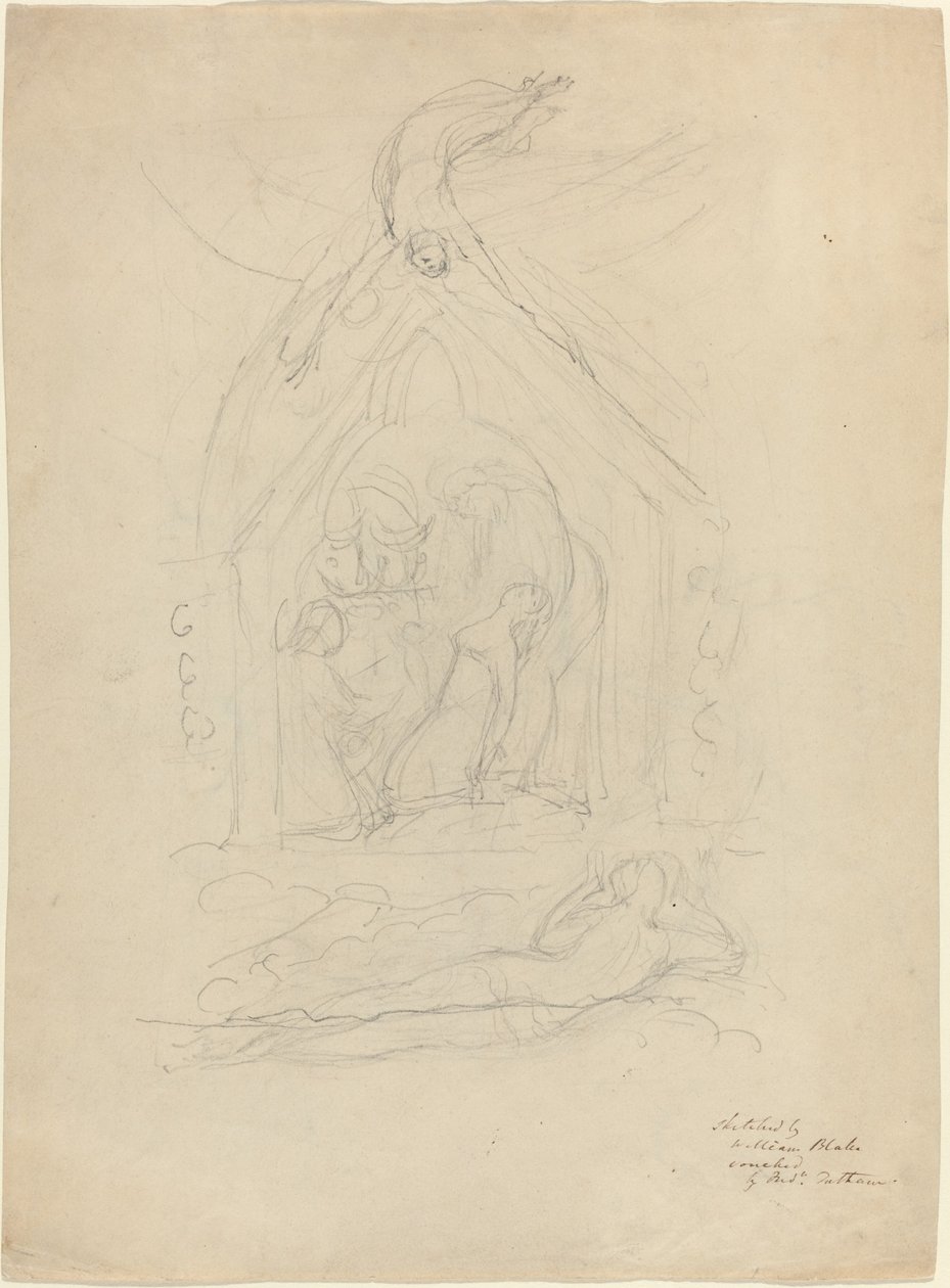 La descente de la paix - William Blake