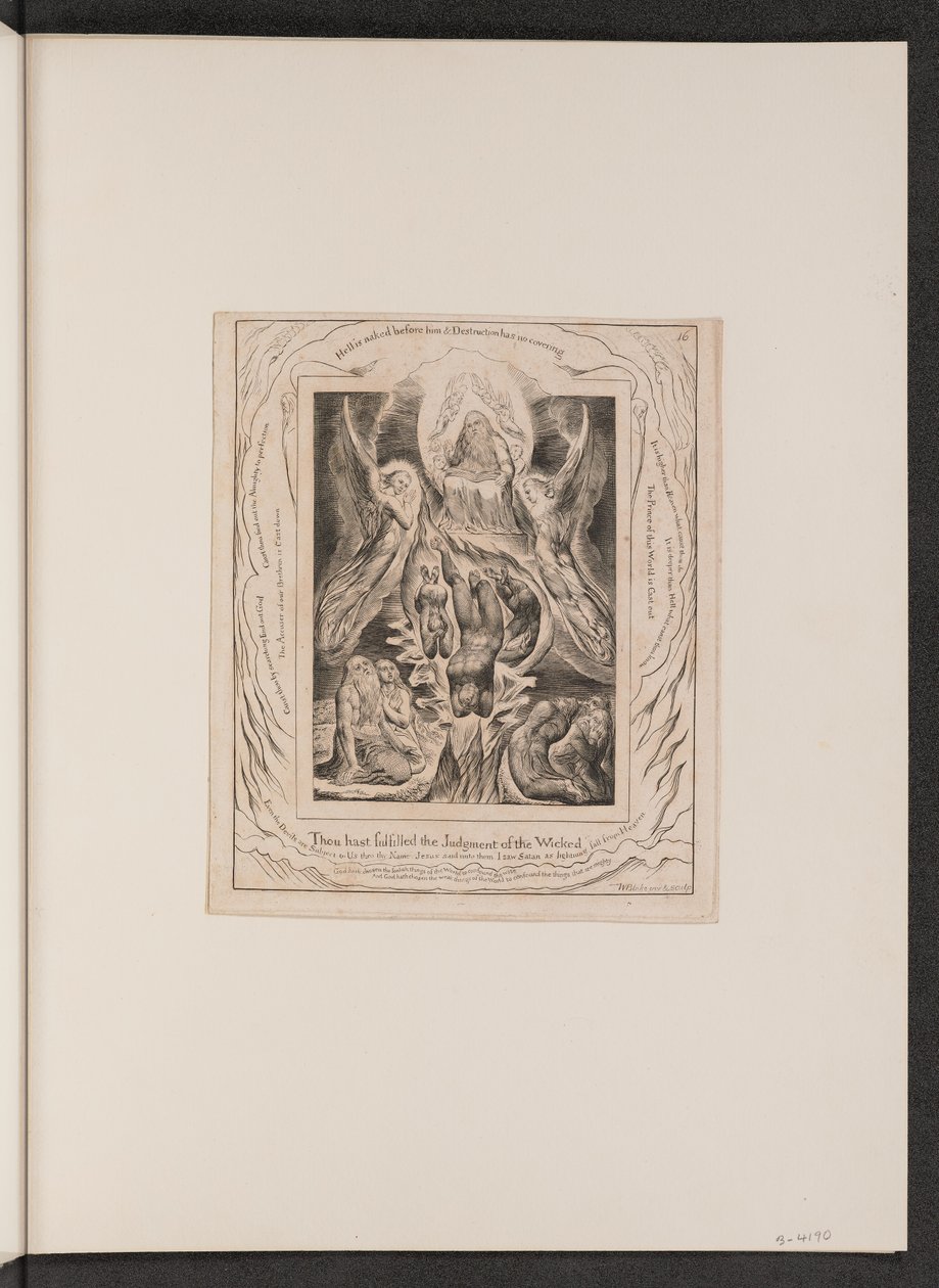 La Chute de Satan - William Blake