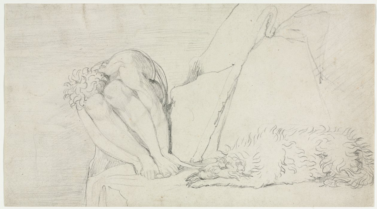 La pensée de la mort seule, la peur détruit, vers 1795 - William Blake
