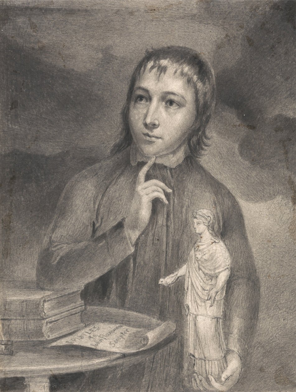 Thomas Alphonso Hayley, dessin à mi-corps - William Blake