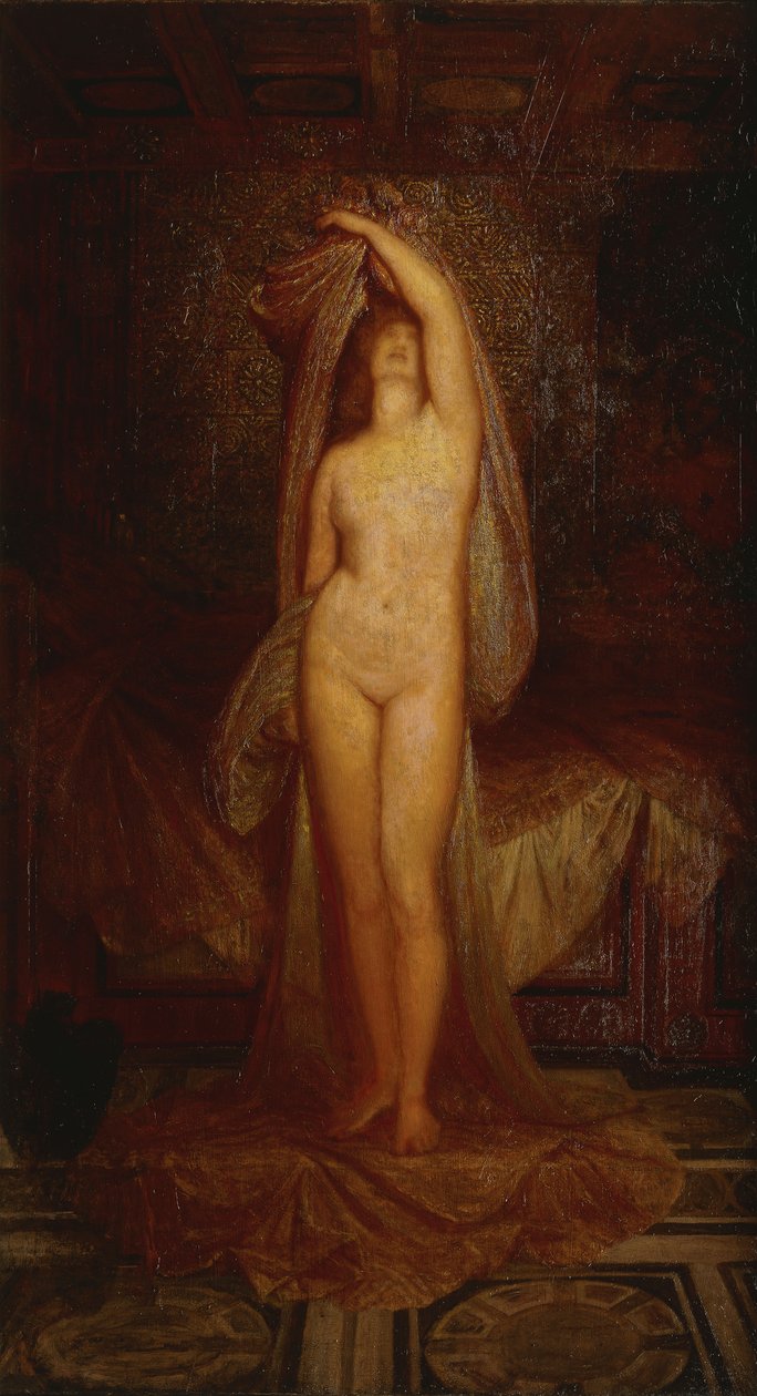 Une figure féminine allégorique - William Blake Richmond