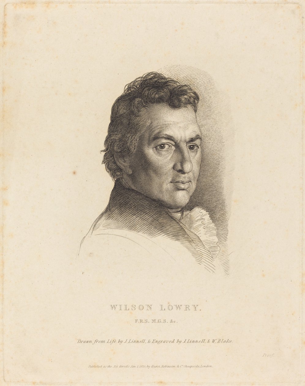 Wilson Lowry - William Blake after John Linnell