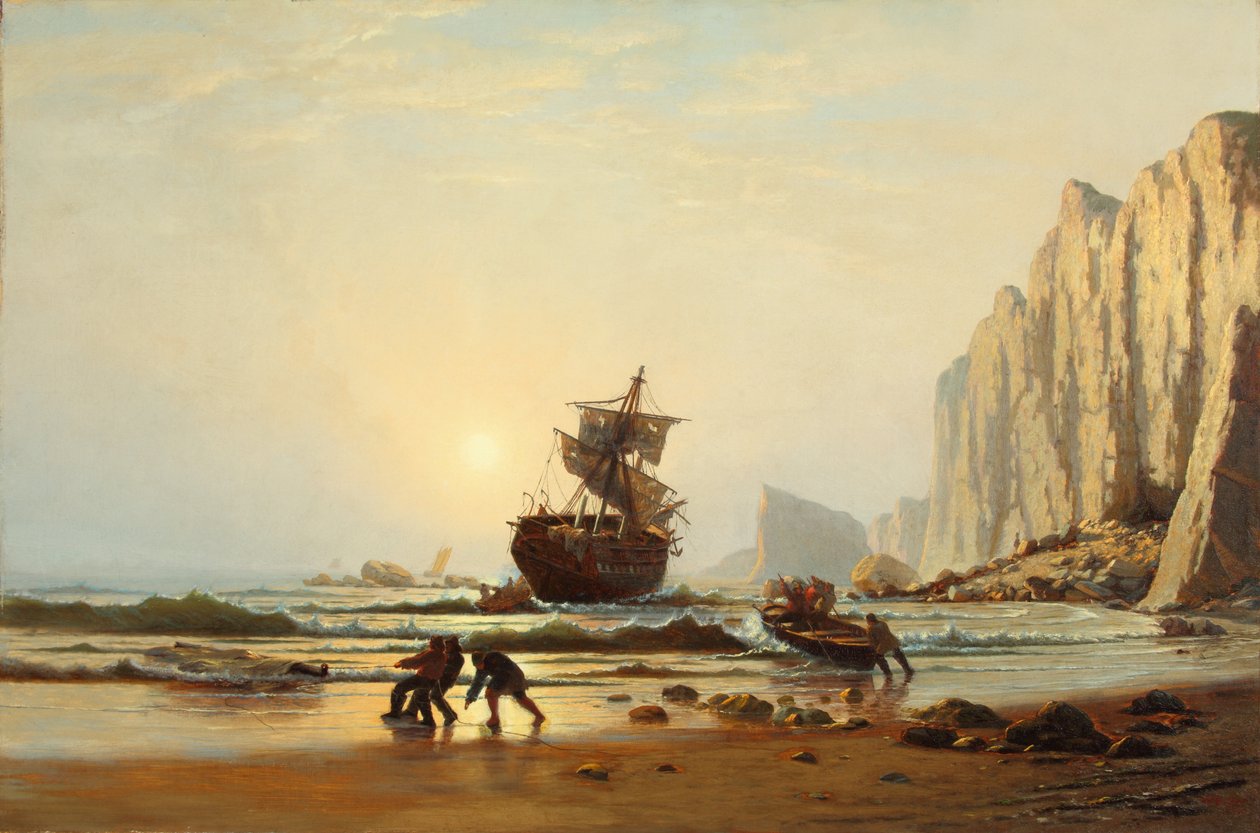 Naufragé au large du Labrador 1867 - William Bradford