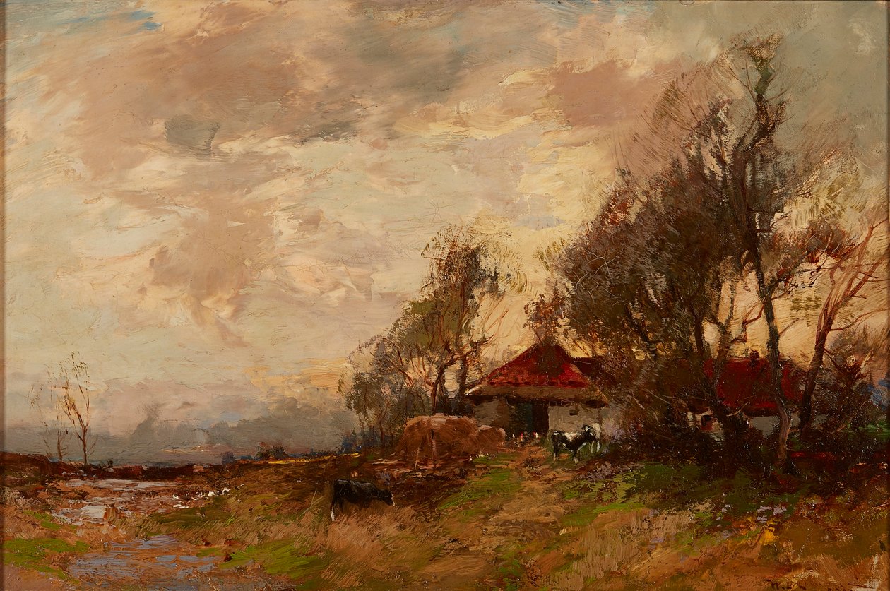 Une ferme - William Bradley Lamond