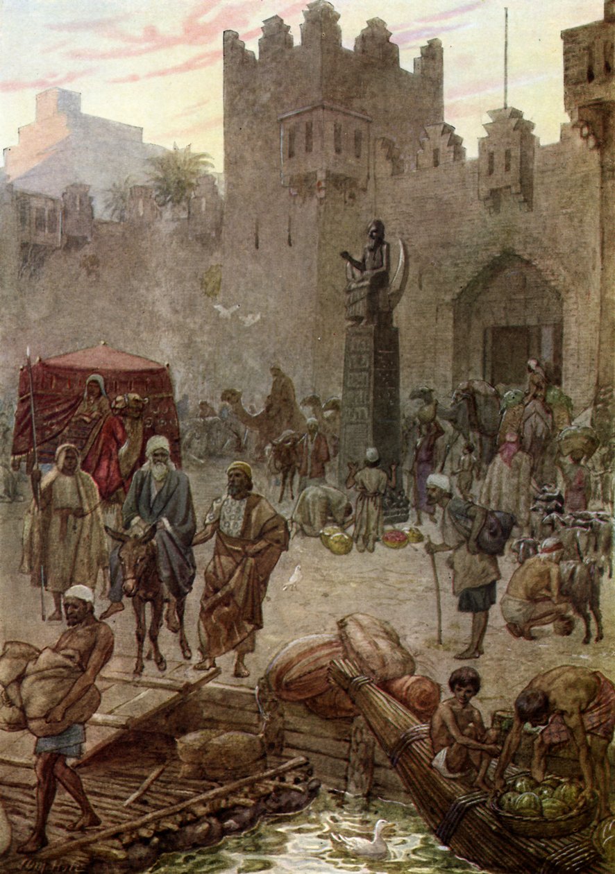 Abram quittant Ur pour les Chaldéens - William Brassey Hole