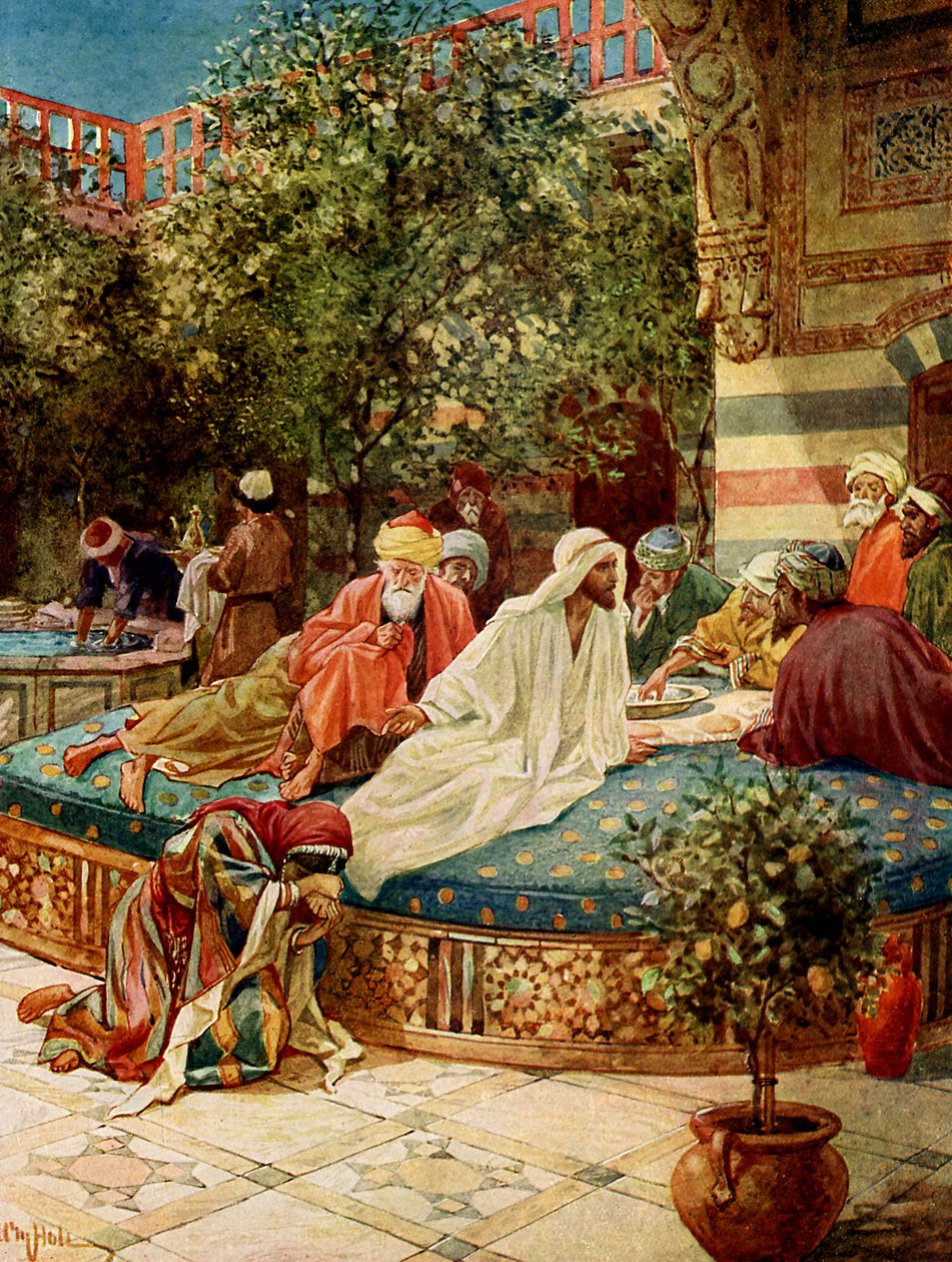 Jésus pardonne à une femme pécheresse - William Brassey Hole