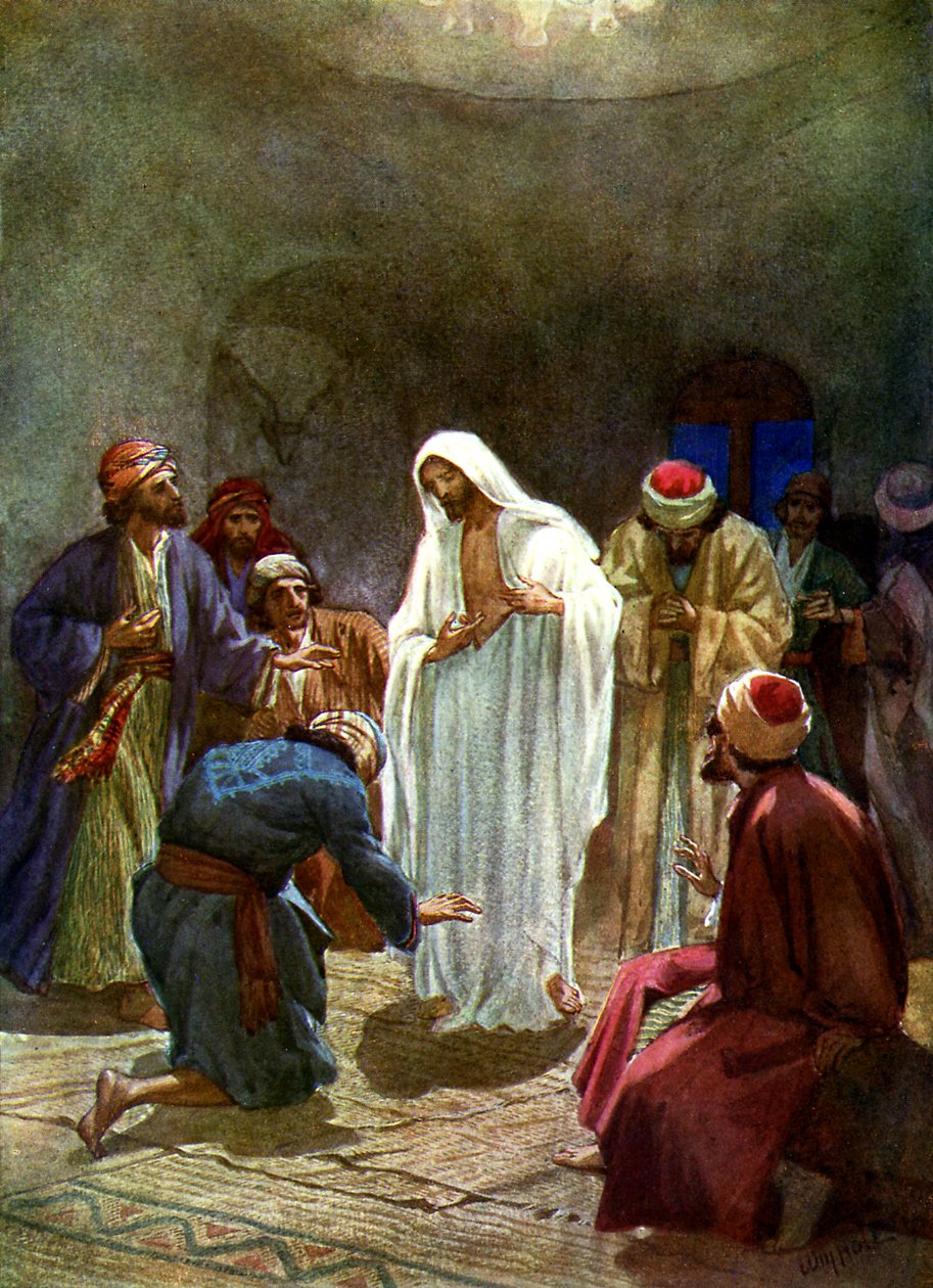 Jésus montre ses blessures aux disciples - William Brassey Hole