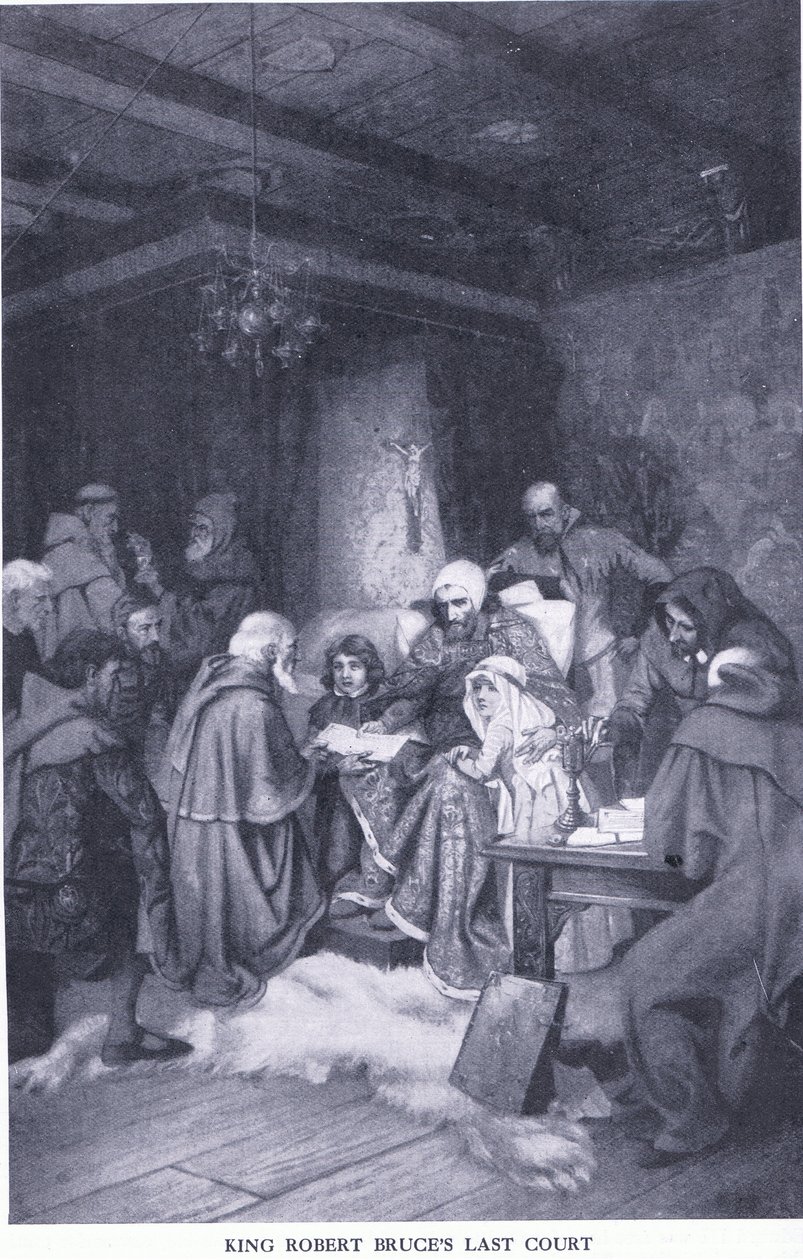 La dernière cour du roi Robert Bruce, de l