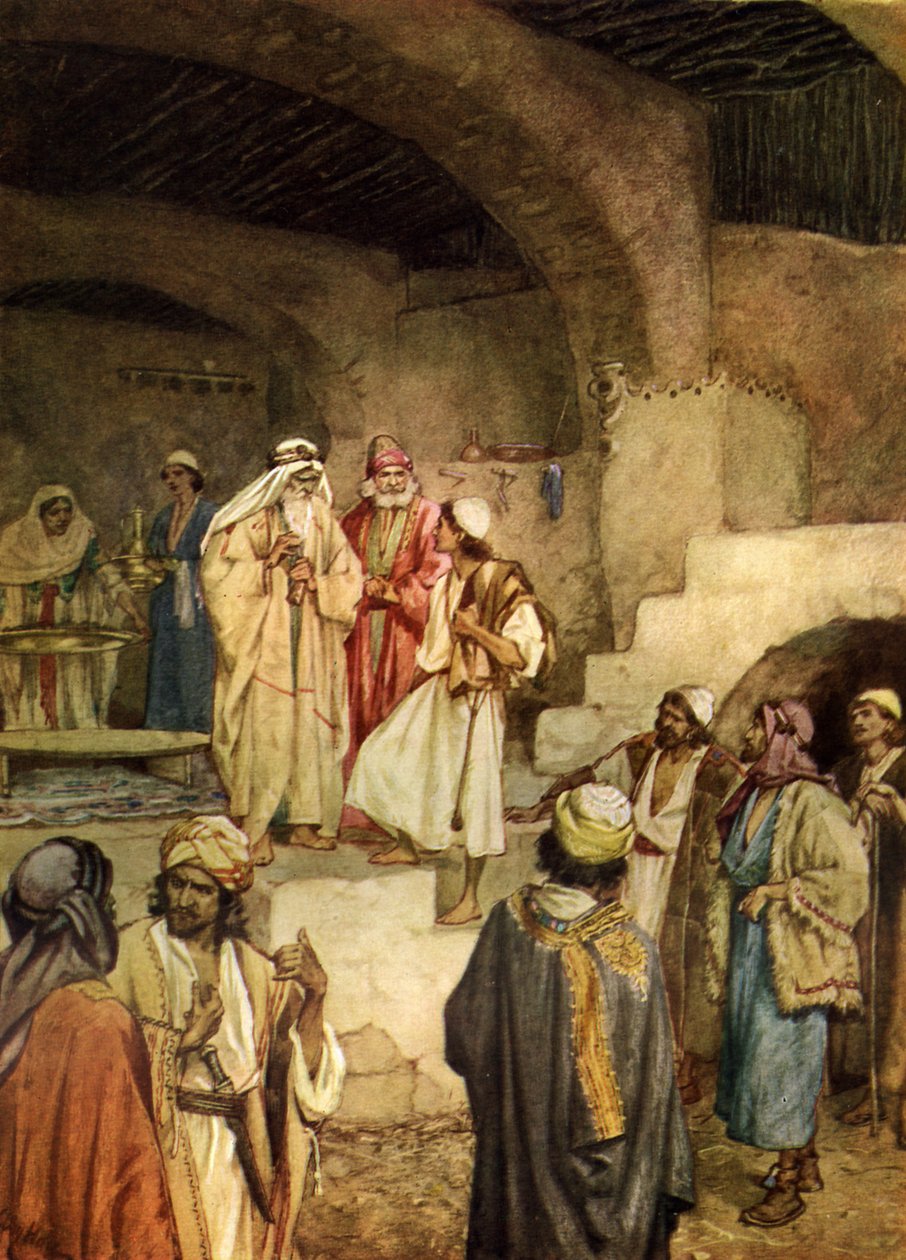 Samuel oint David - Bible - William Brassey Hole