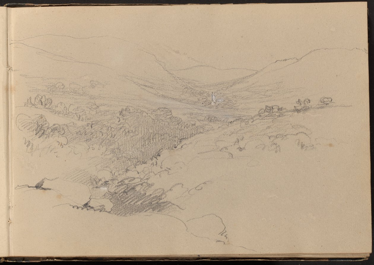 Scène de vallée - William Brockedon