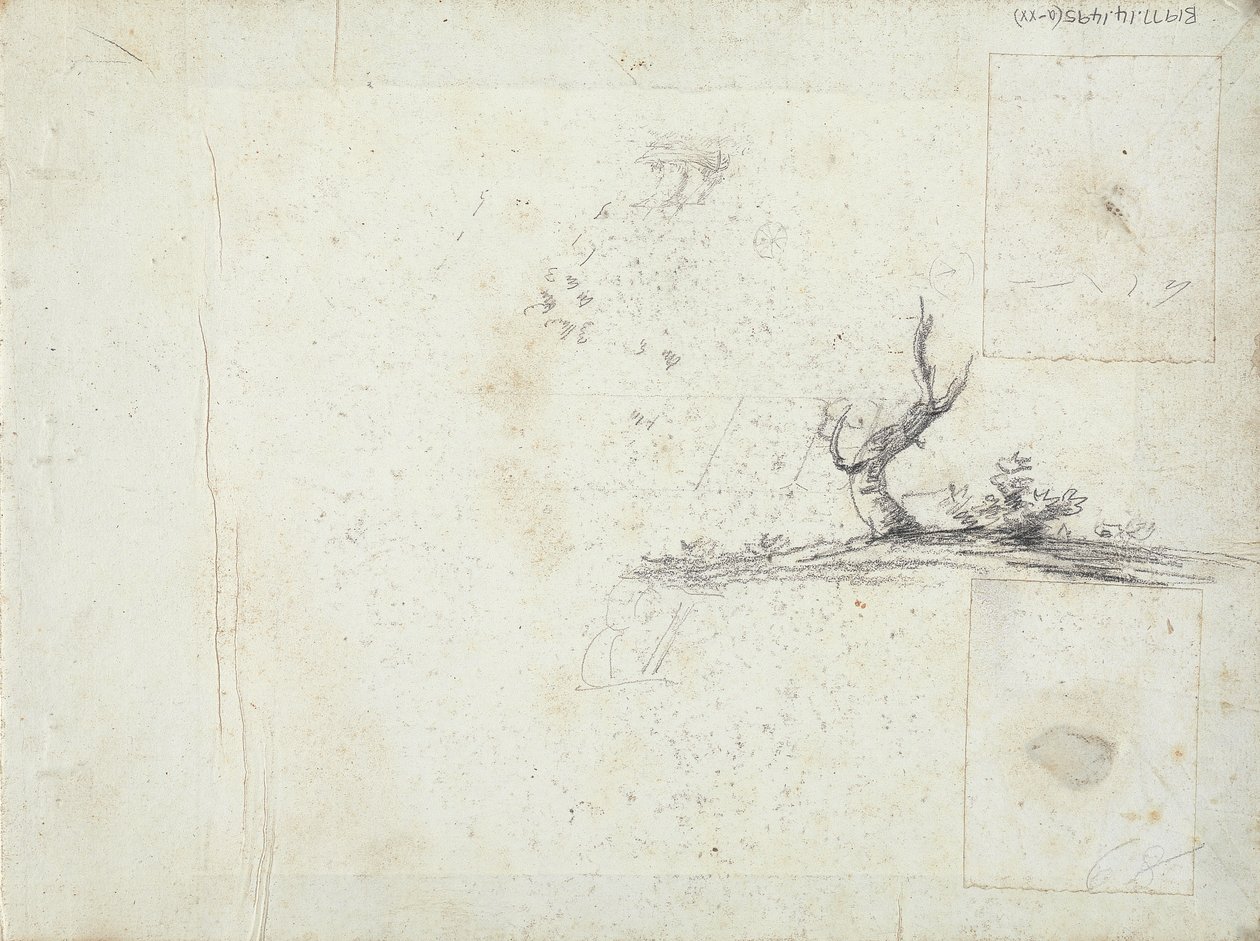 couverture intérieure avant : Esquisse d