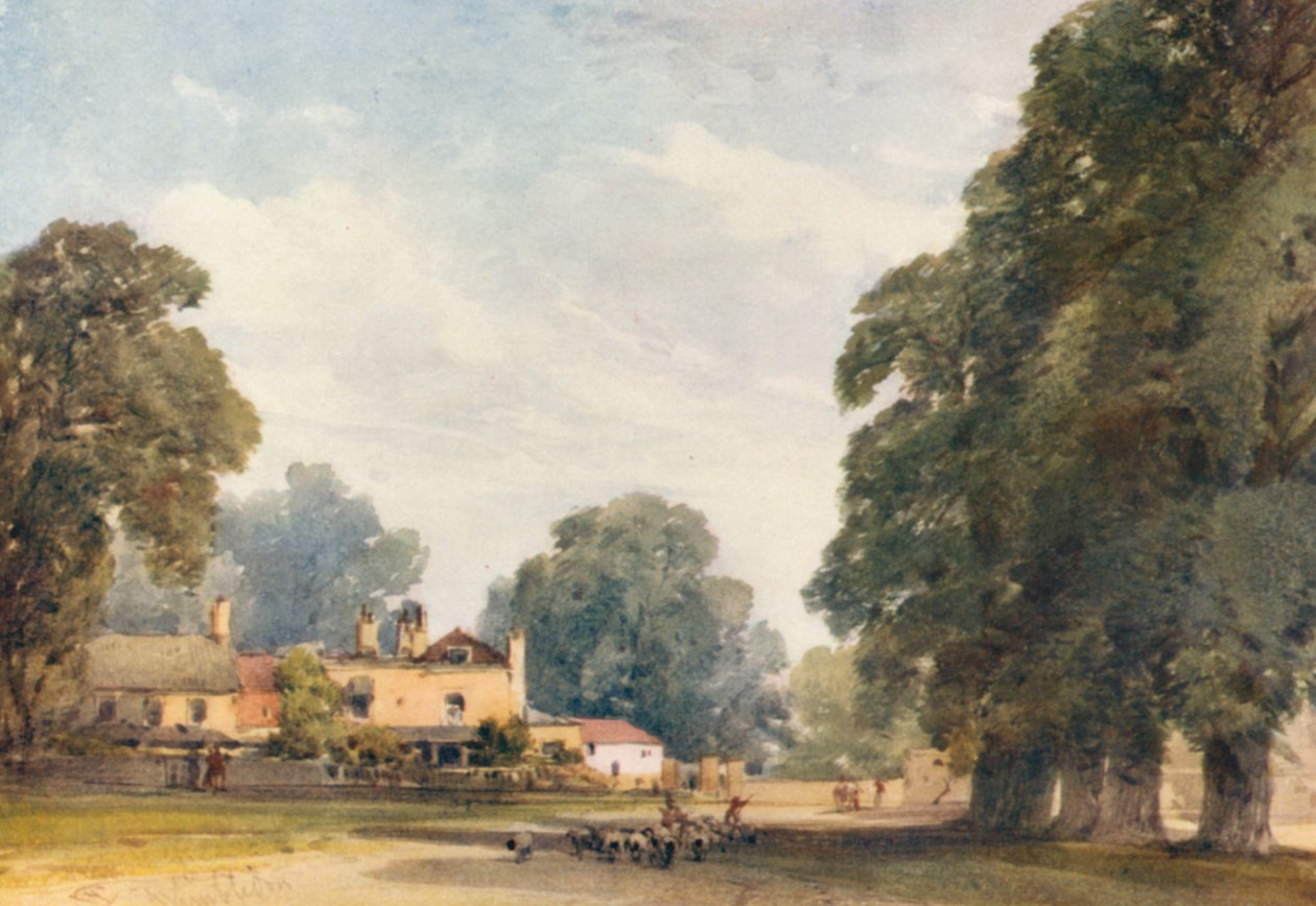 Wimbledon (lithographie couleur) - William Callow