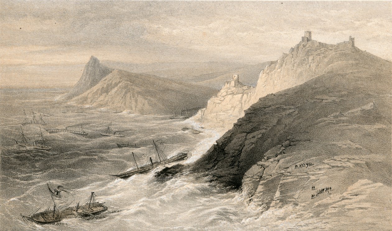 Le coup de vent au large du port de Balaklava - William 