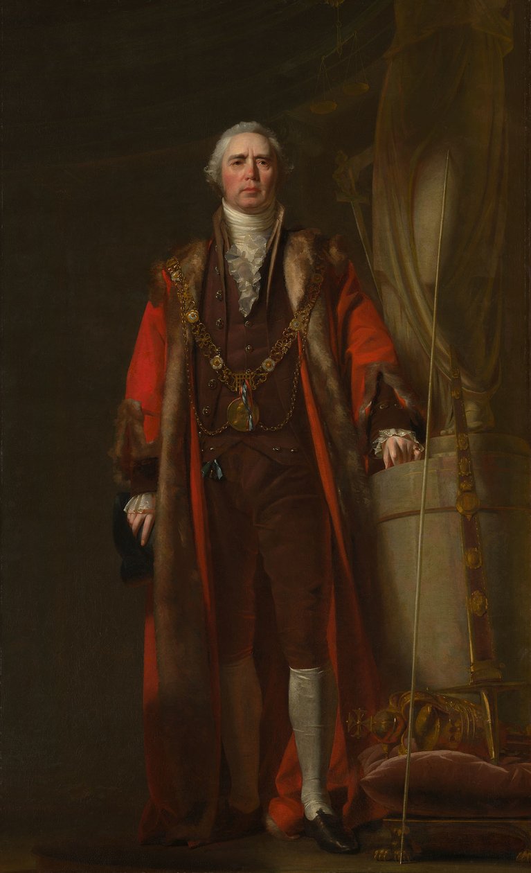 Charles Thorp en tant que Lord Maire de Dublin - William Cuming