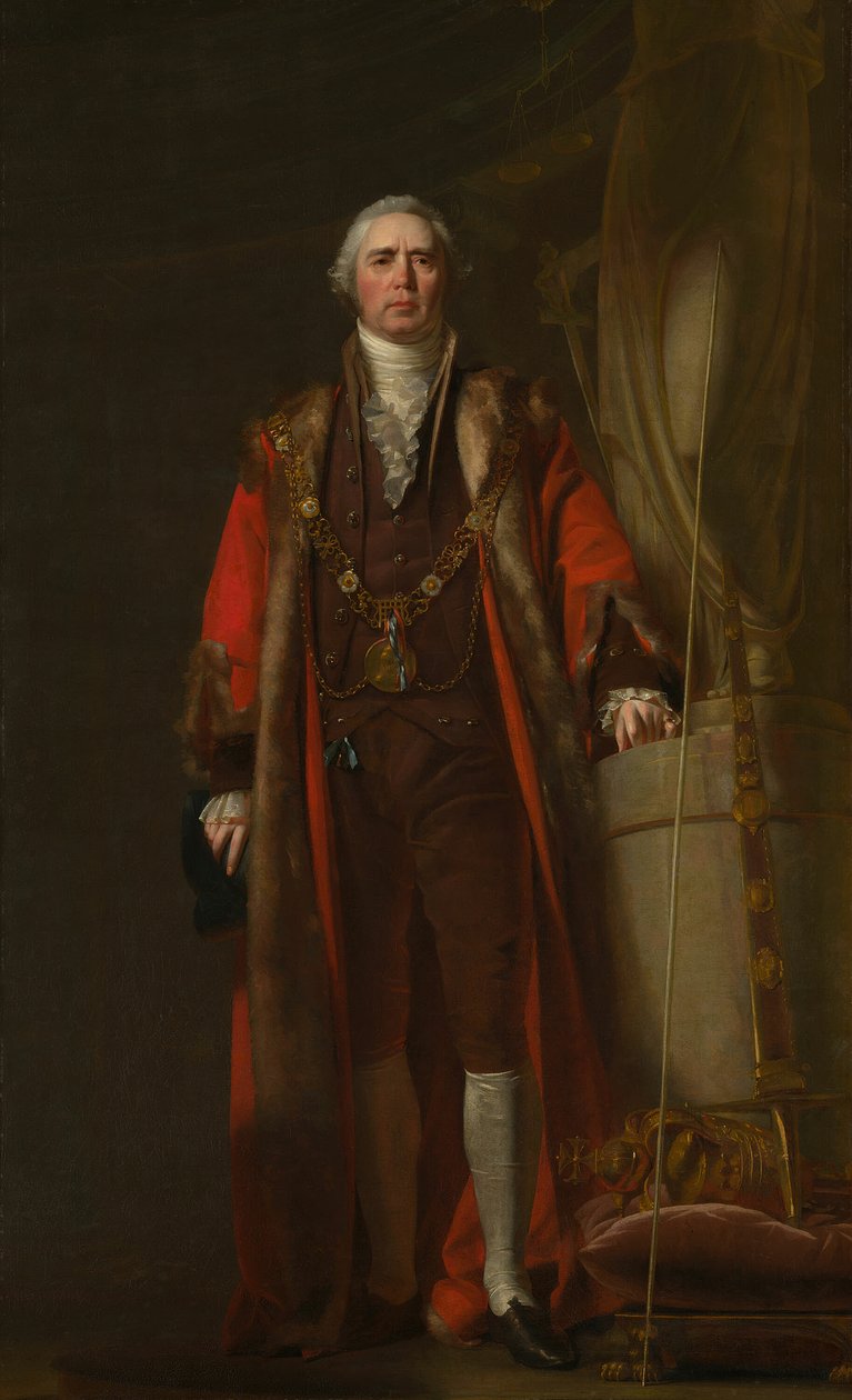 Charles Thorp en tant que Lord Maire de Dublin - William Cuming