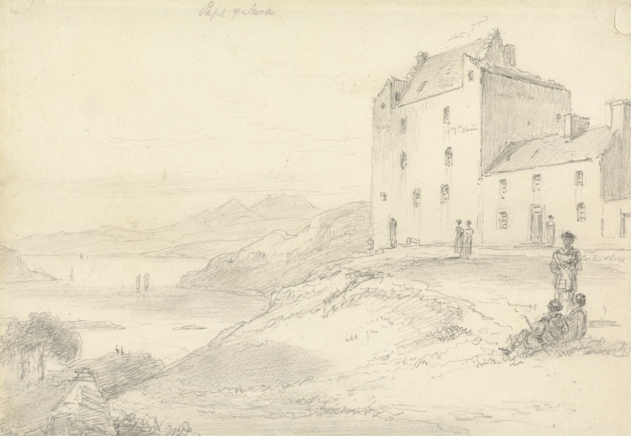 Château de Craignish, Jura - William Daniell