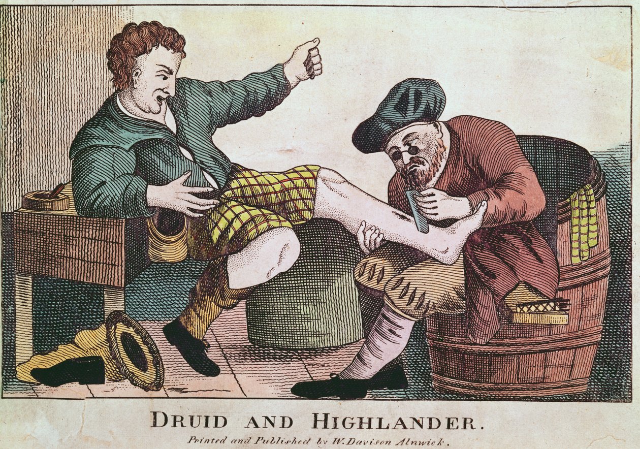 Druide et Highlander, 1815 - William Davison