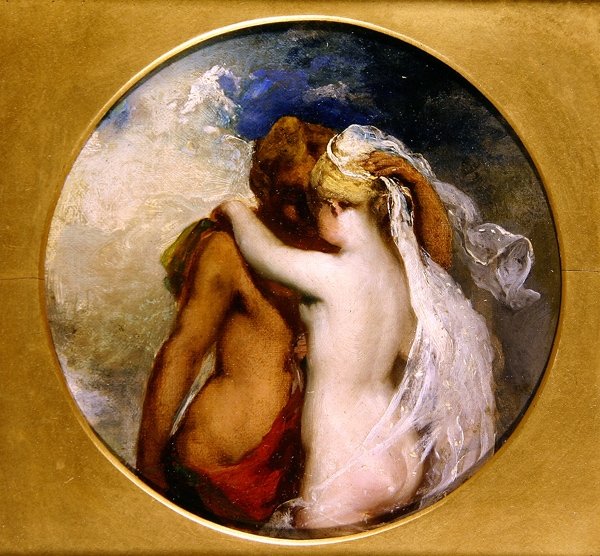 Nymphe et satyre - William Etty