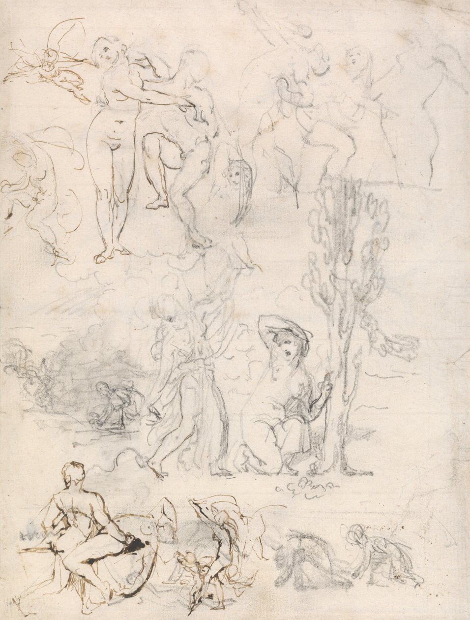 Feuille de croquis - William Etty