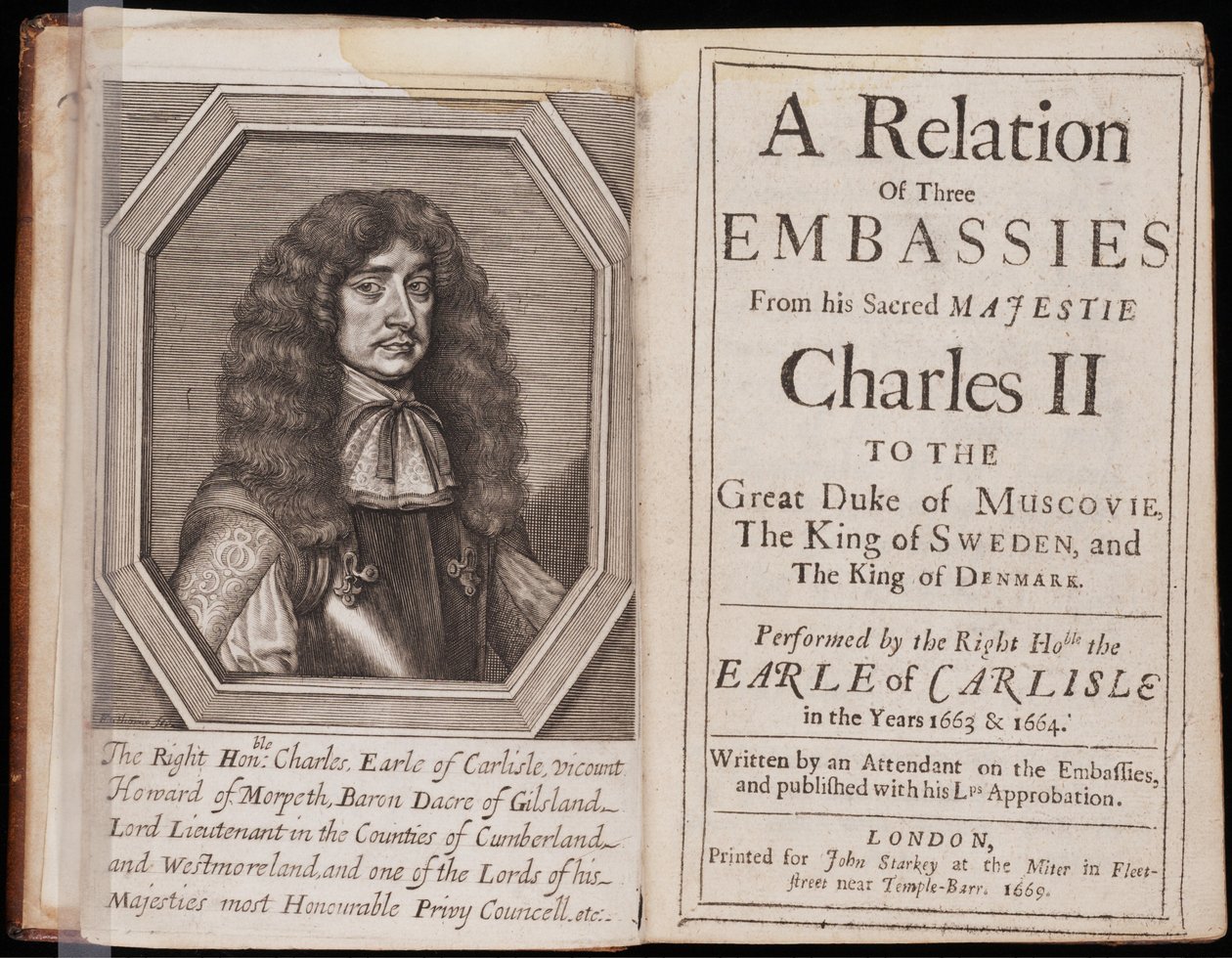 Charles Howard, 1er comte de Carlisle, 1669 - William Faithorne
