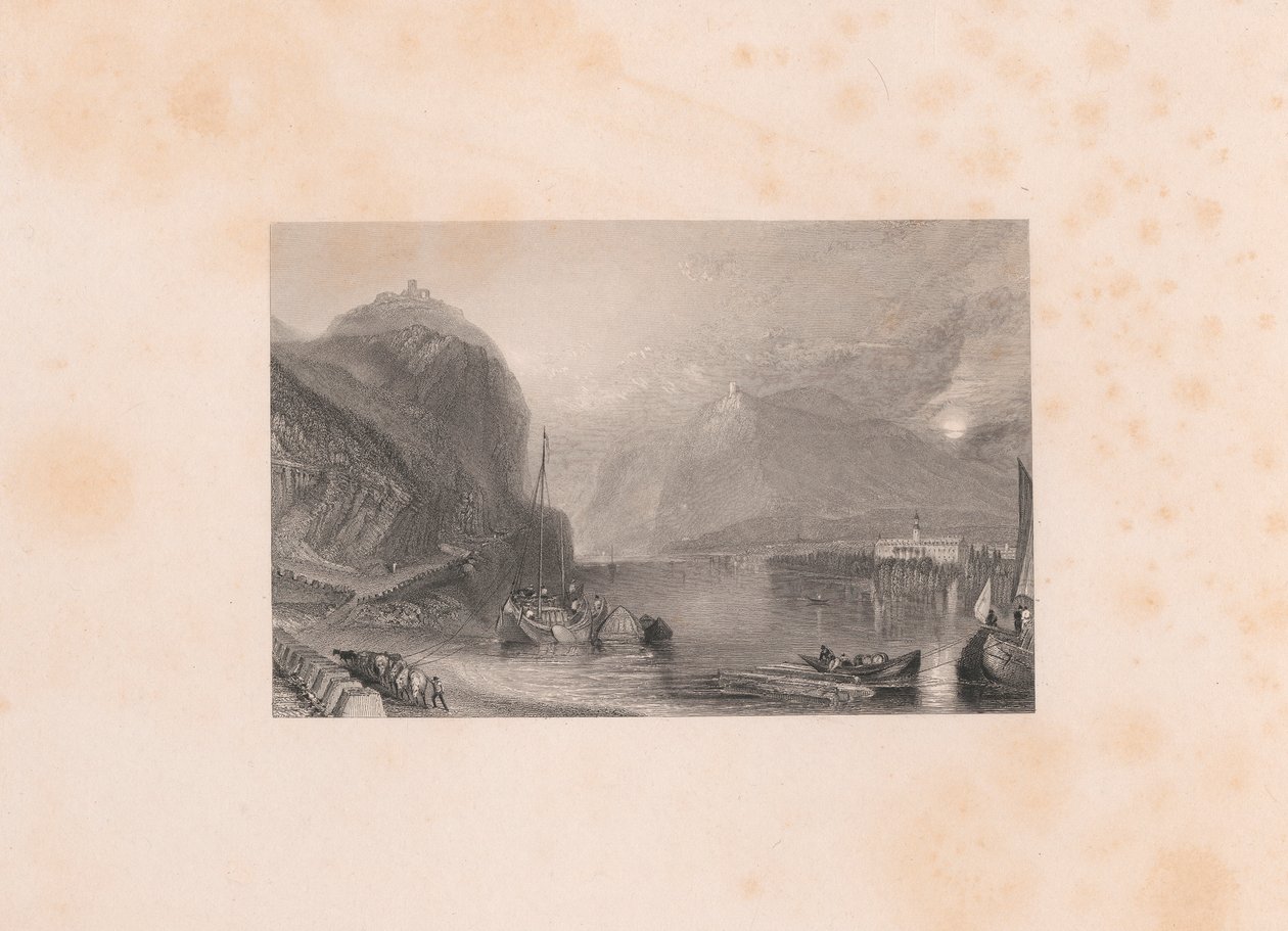 Le Drachenfels - William Finden