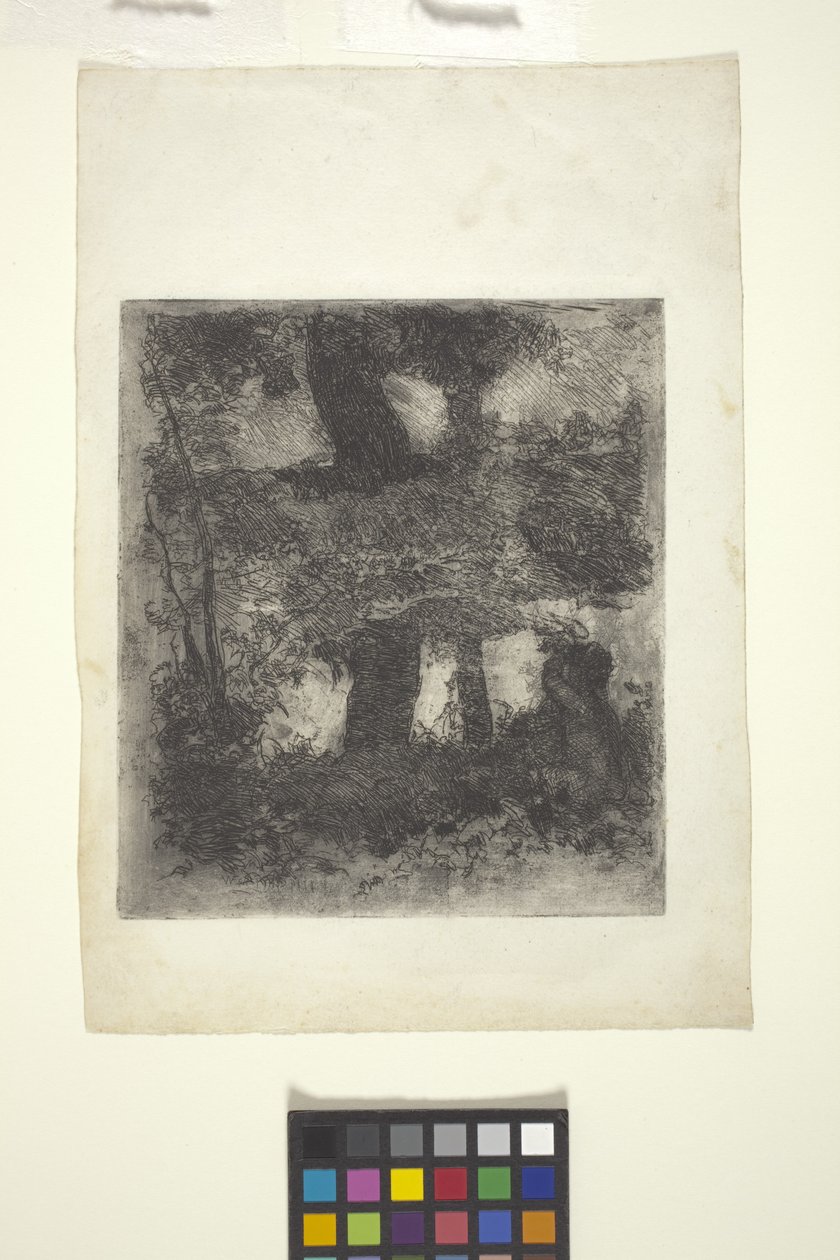 Paysage avec faune et piscine (paysage reflété) - William Forsyth