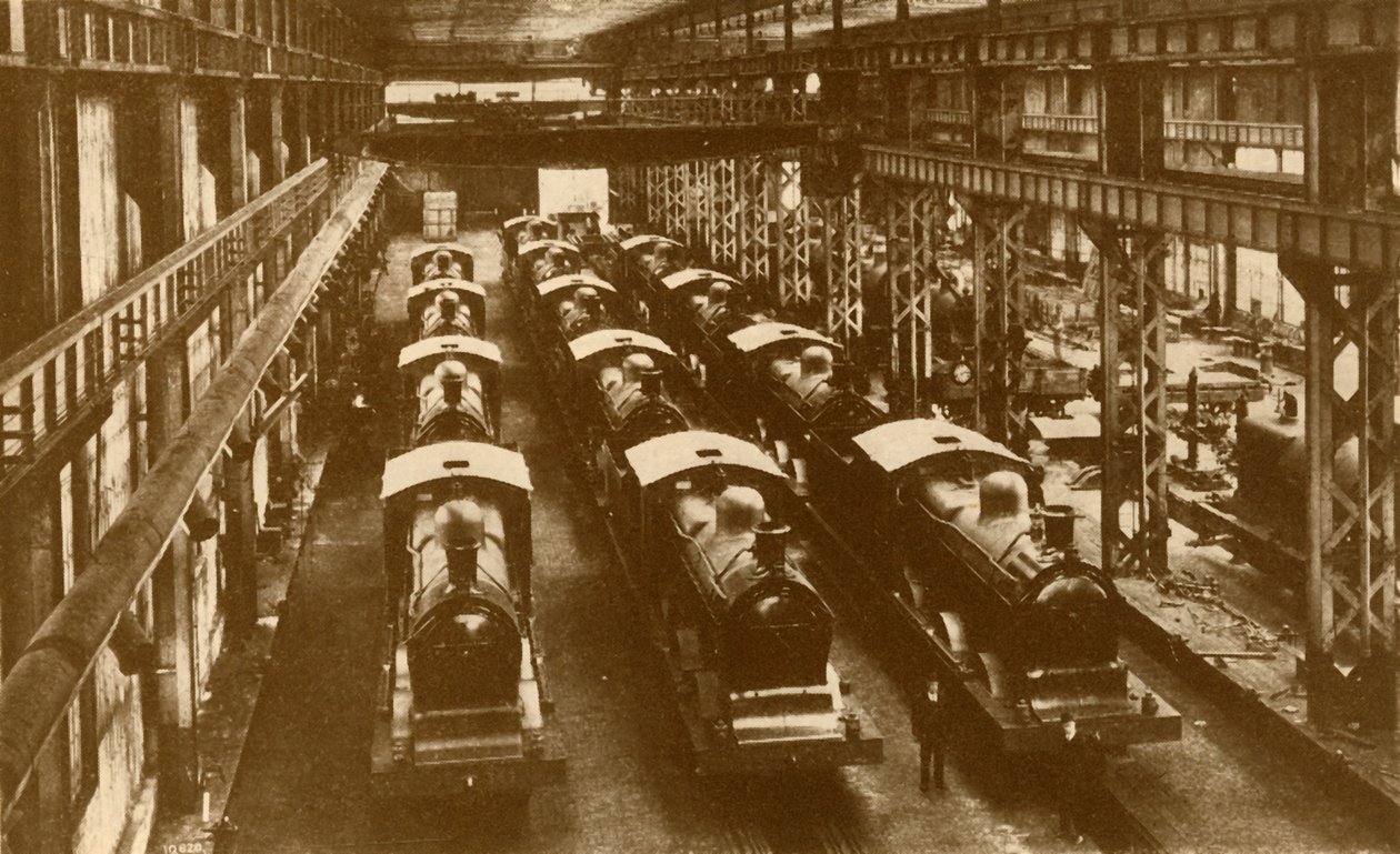 Locomotives prêtes pour l