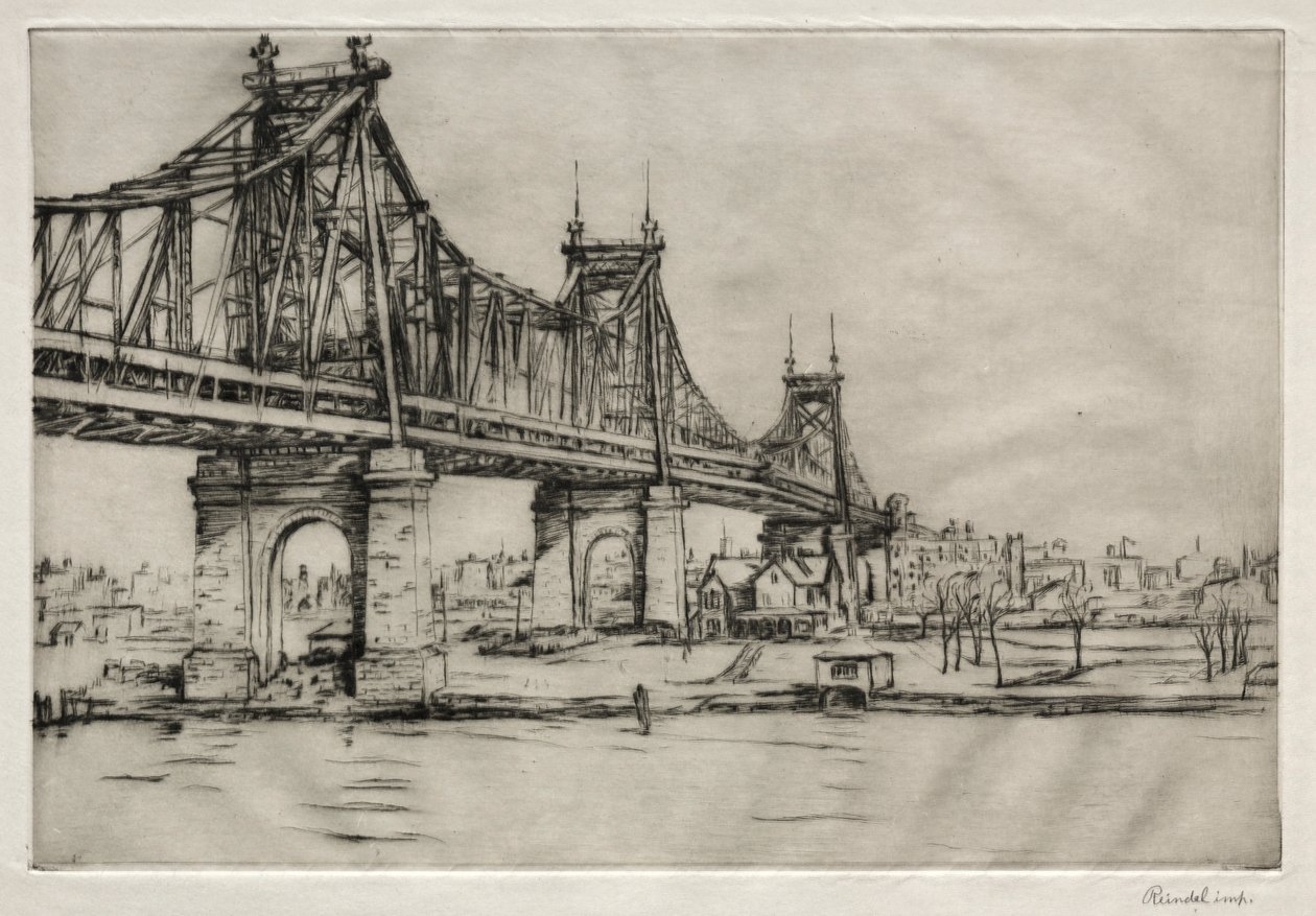 Pont de Queensboro, New York - William George Reindel