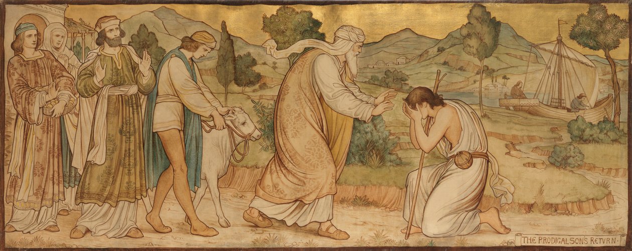 La Parabole du Fils Prodigue, c.1884 - William George Rich