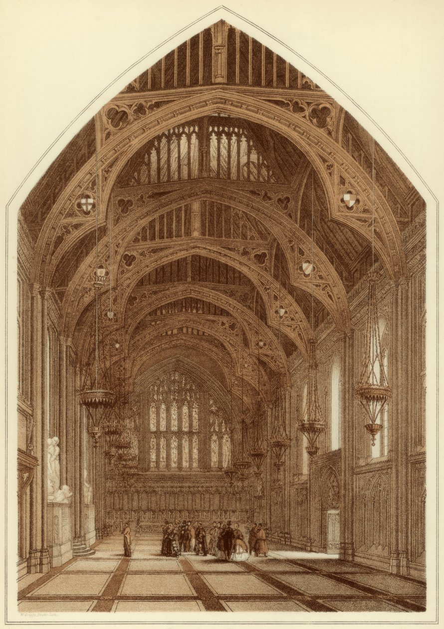 Intérieur du Guildhall, Cité de Londres, 1886 - William Griggs