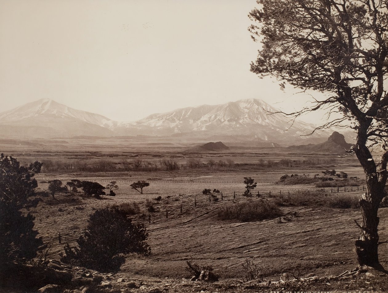 Les Pics Espagnols, vers 1871 - William H. Jackson