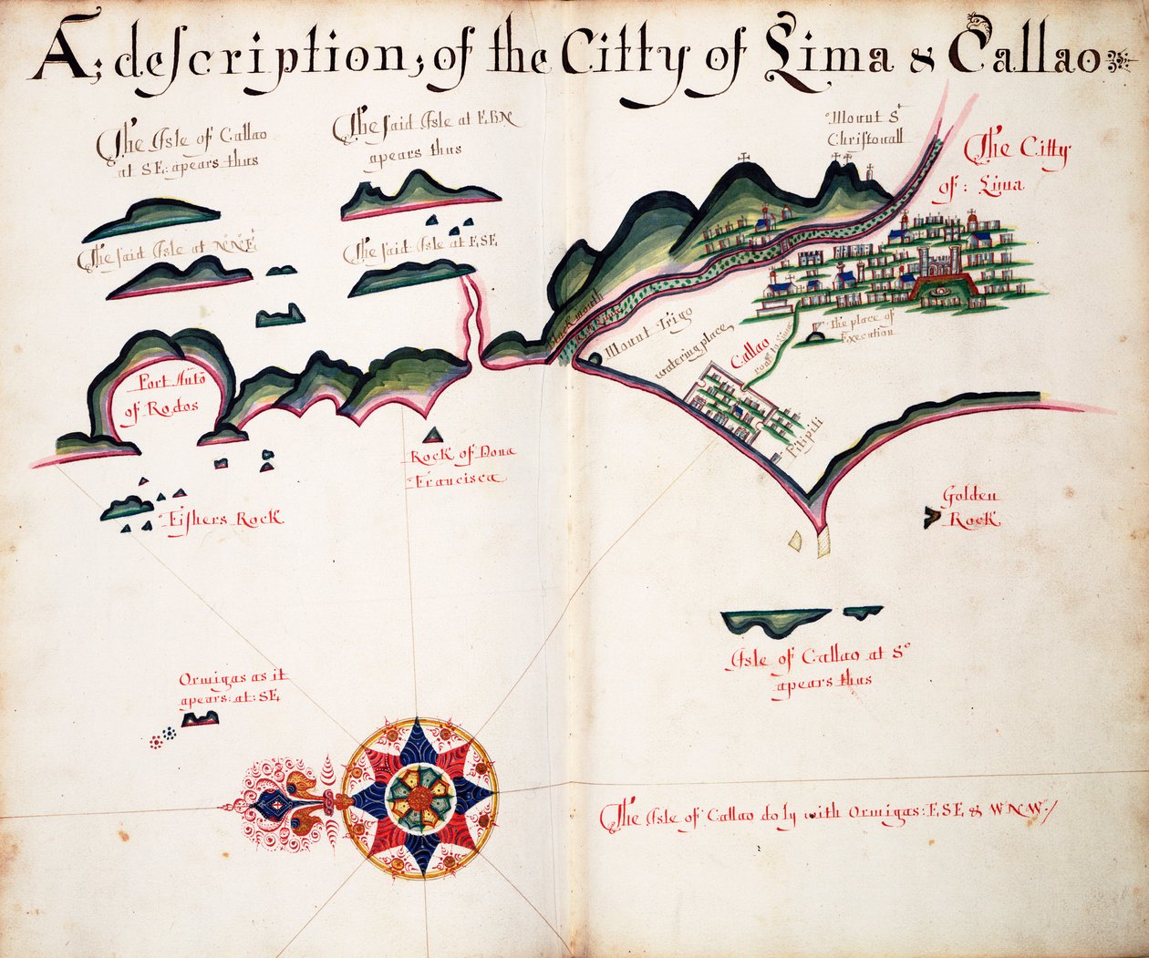 Carte de Lima et Callao - William Hack