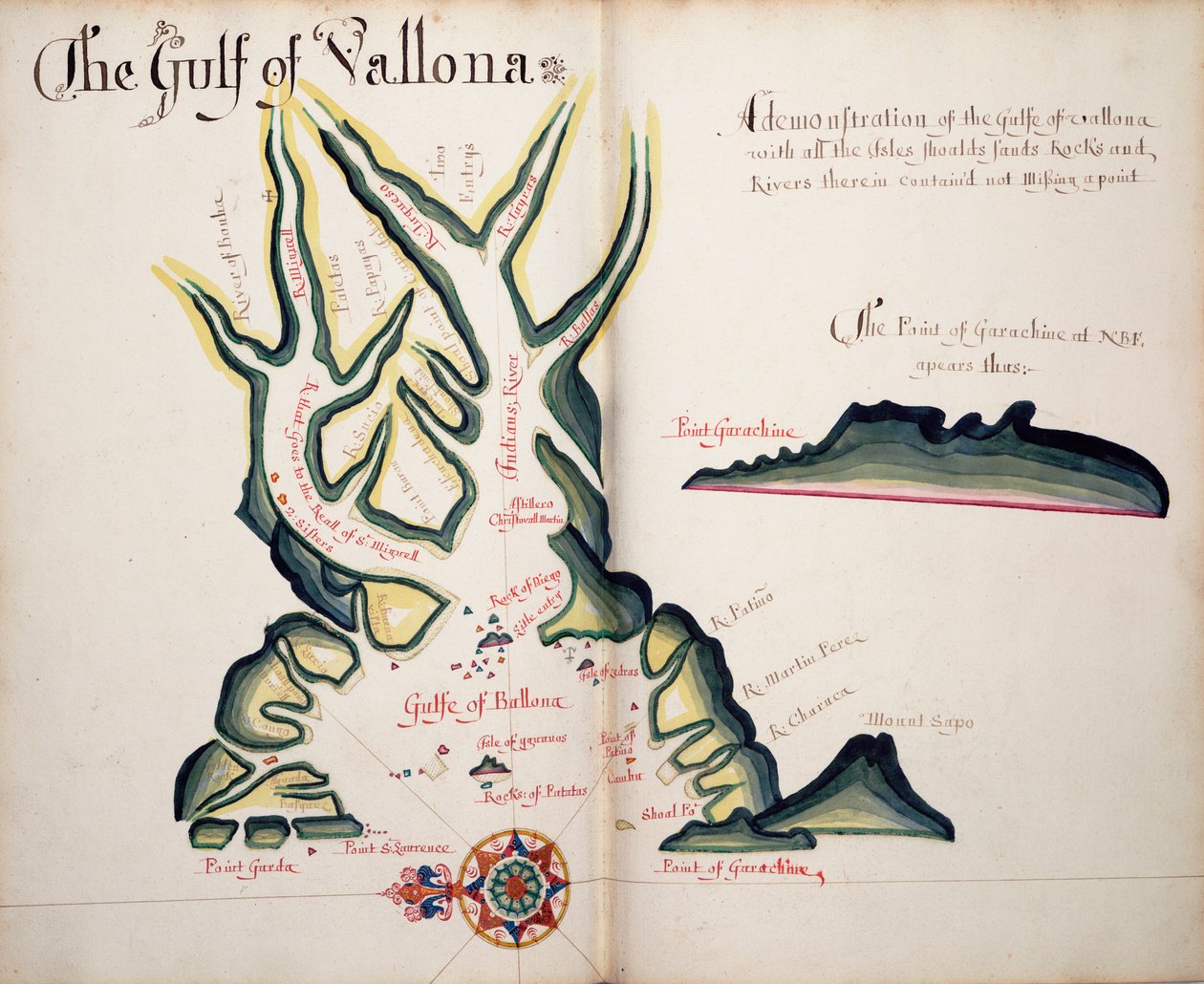 Le golfe de Vallona - William Hack