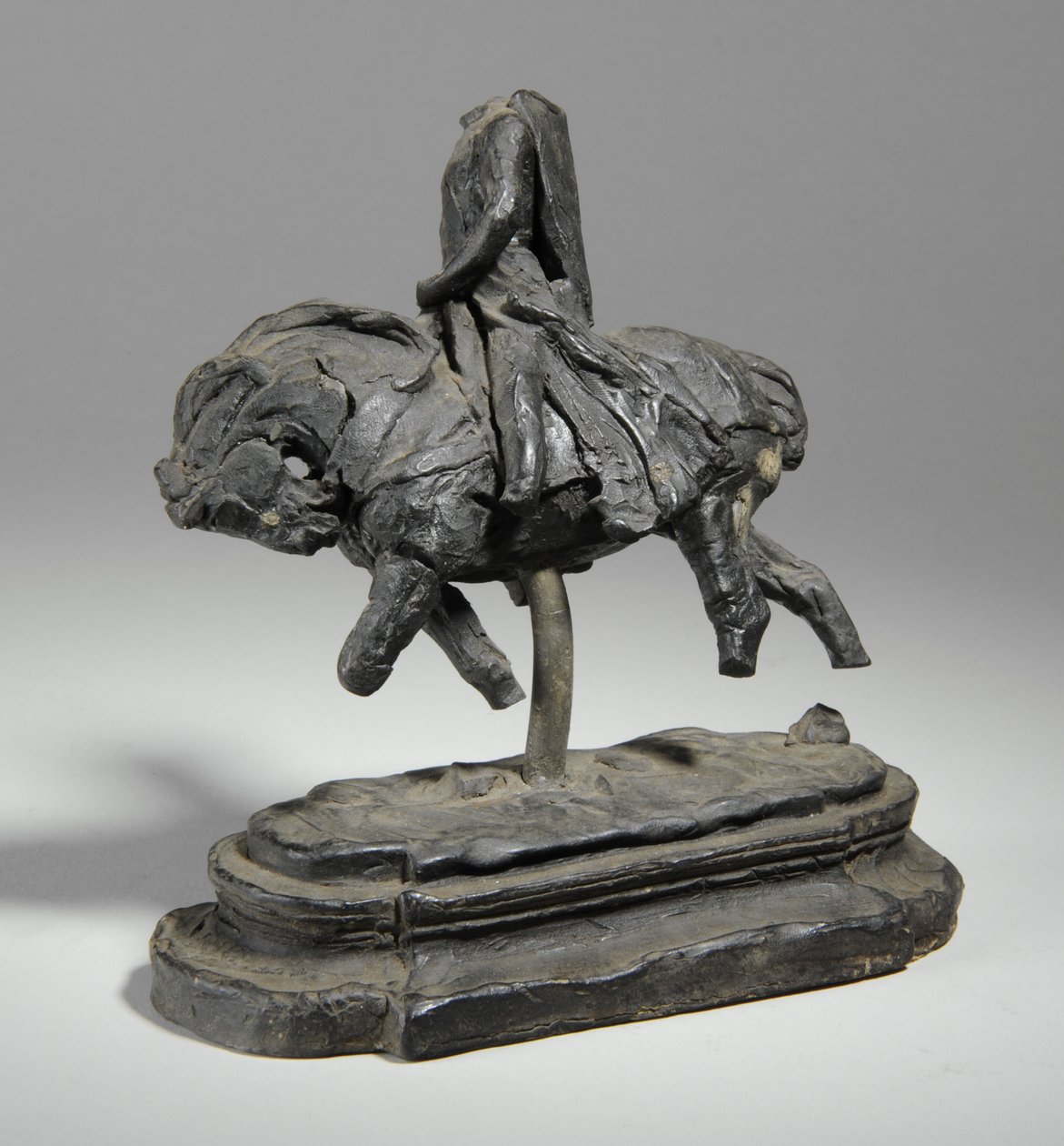 Maquette pour une statue équestre d