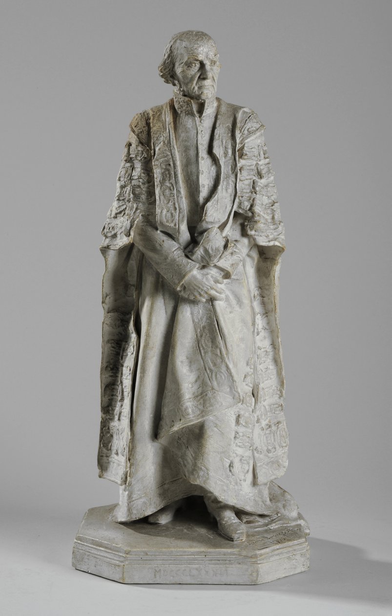 Maquette pour la statue de William Ewart Gladstone sur The Strand, Londres, c.1905 - William Hamo Thornycroft