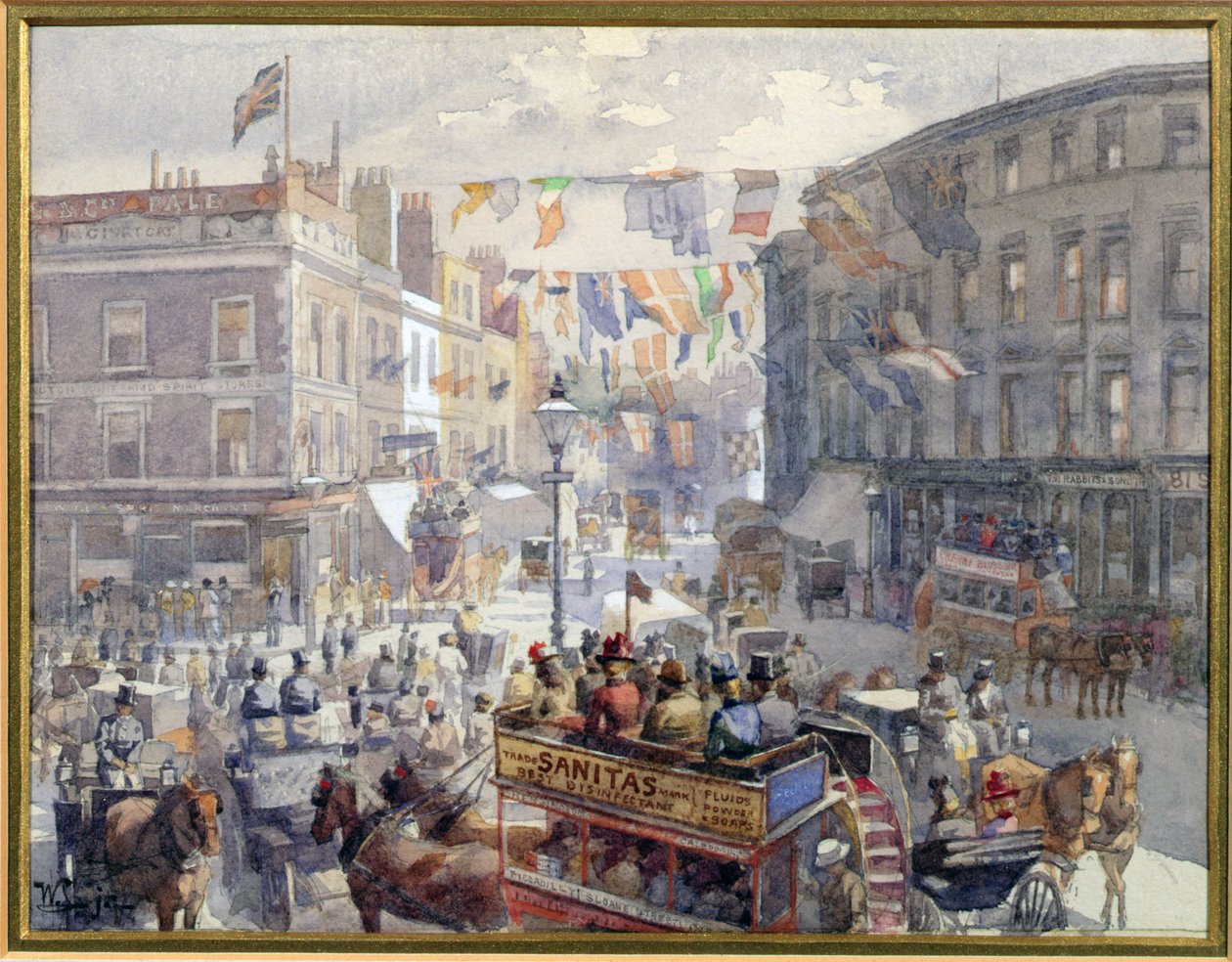 Le Jubilé, Kensington High Street, Londres, 1901 - William Harding Collingwood Smith