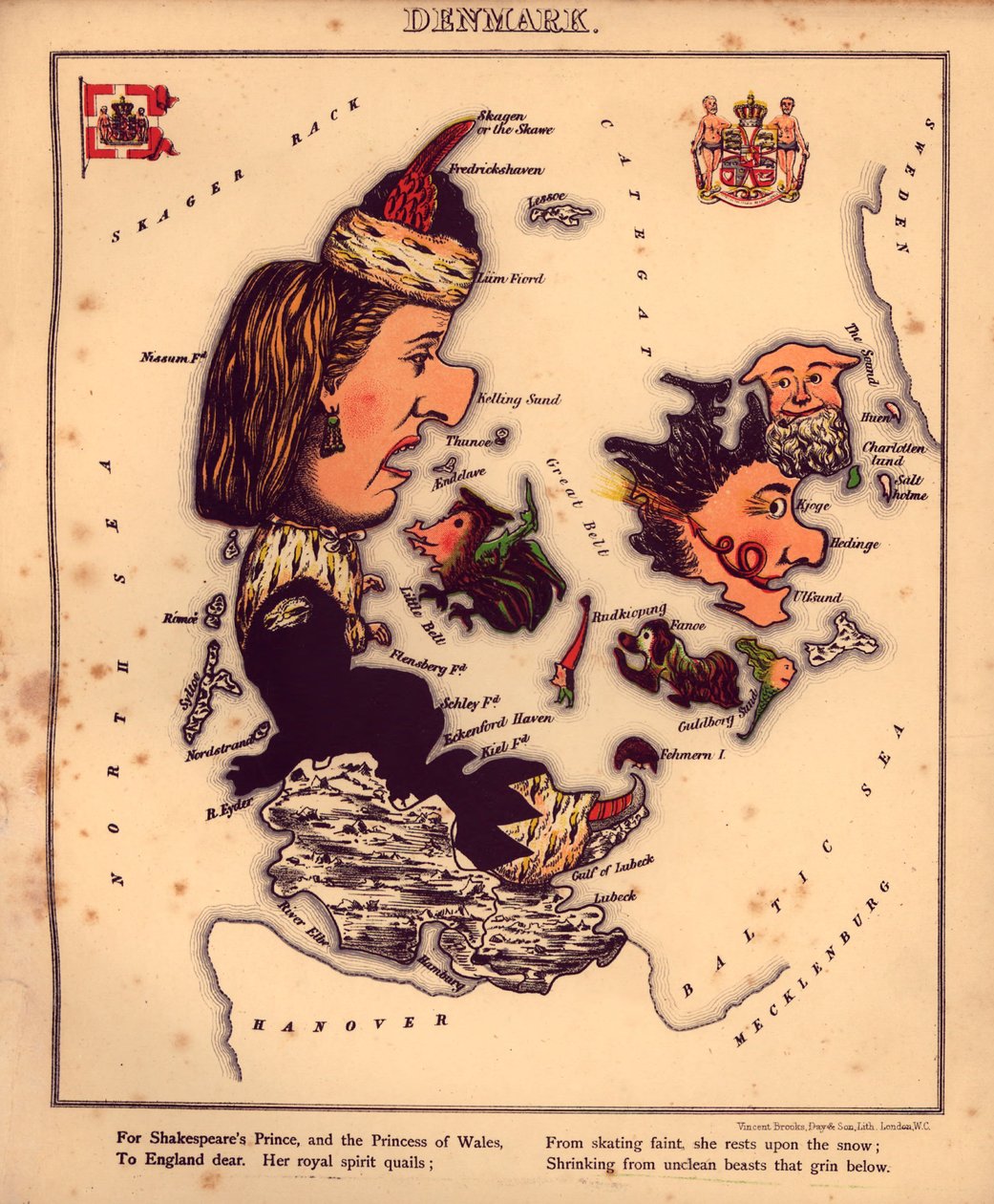 Amusements géographiques - étant des esquisses humoristiques de divers pays, avec une introduction et des lignes descriptives LOC 84675540-16 - William Harvey