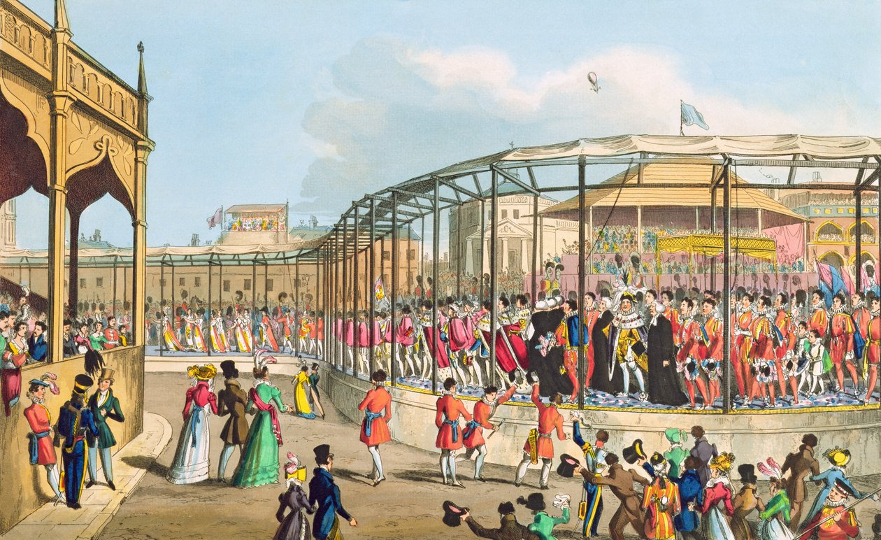 Procession de couronnement de George IV, 1821 - William Heath