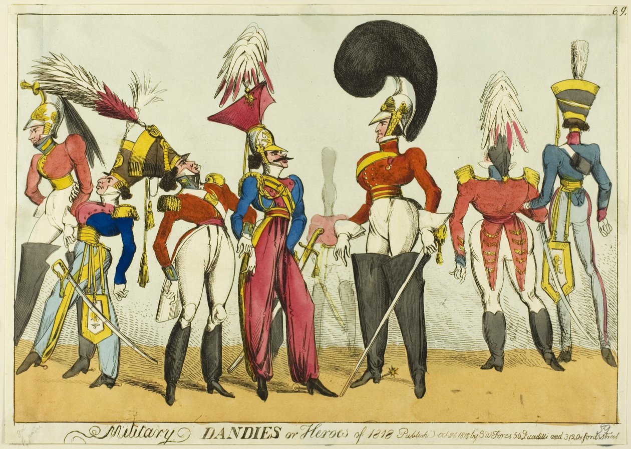 Dandys militaires ou héros de 1818 - William Heath