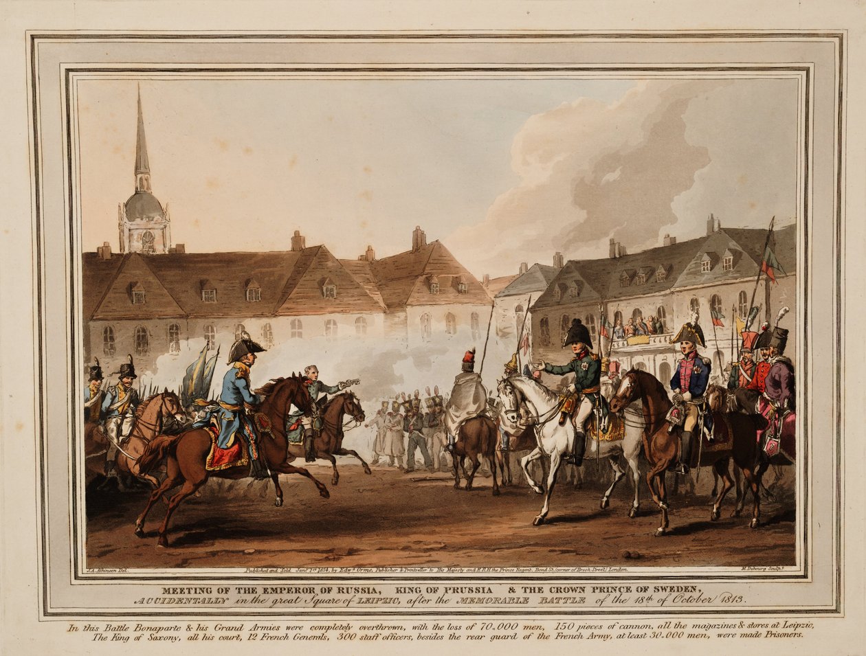 La rencontre des empereurs de Russie et d