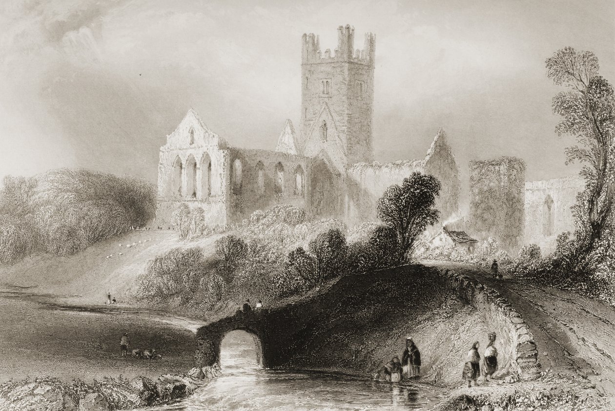 Abbaye de Jerpoint, comté de Kilkenny, Irlande, de 