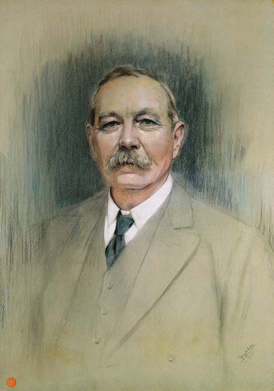 Portrait de Sir Arthur Conan Doyle - William Henry Gates