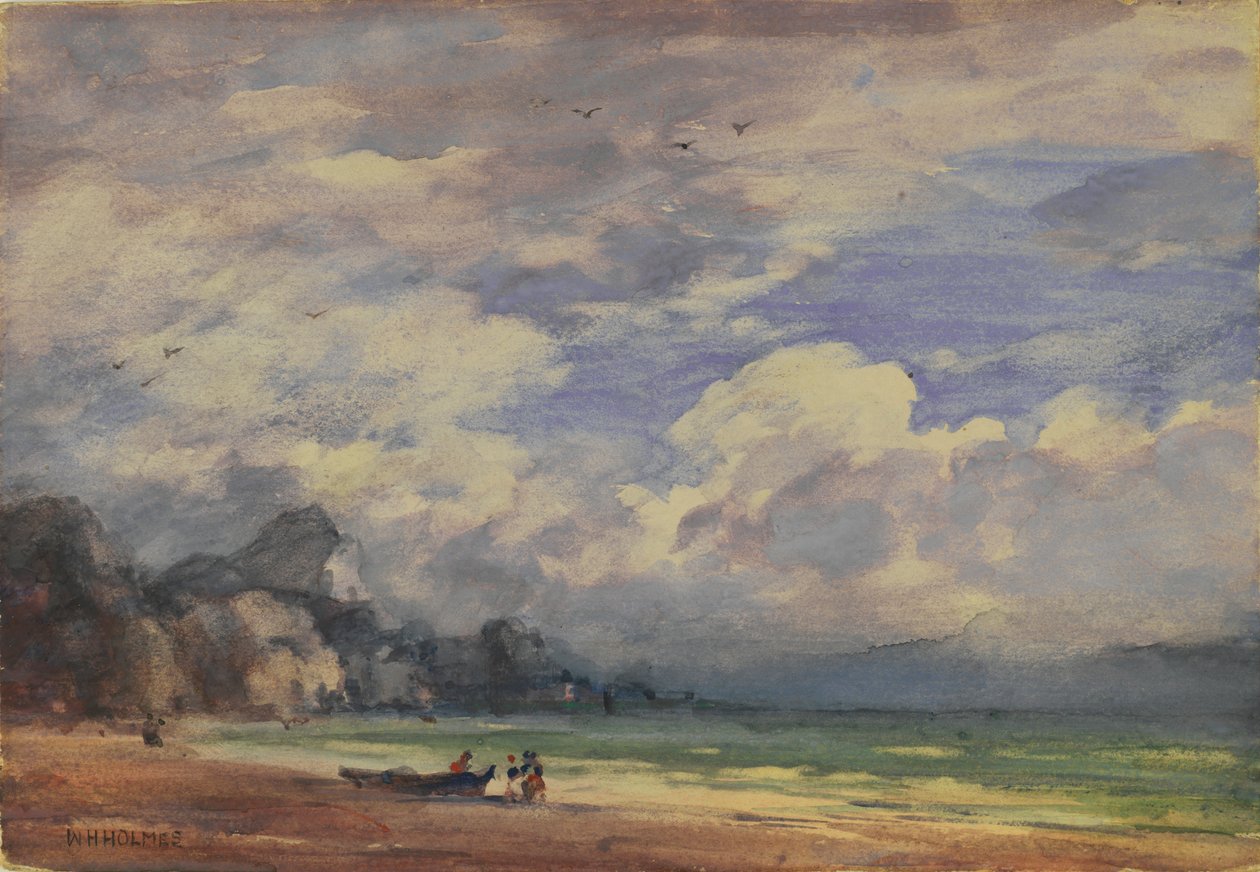 Sur la côte californienne - William Henry Holmes